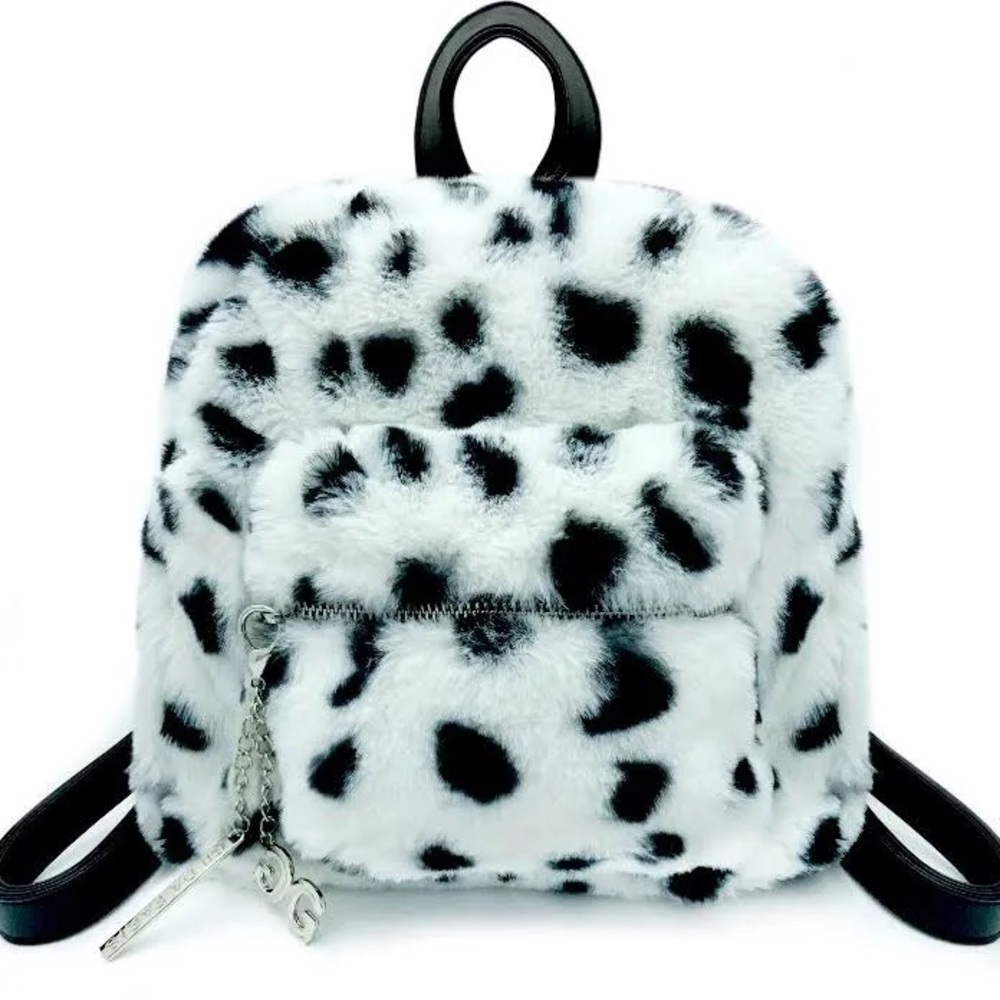 NWT Gilda Paris Mini Fur Backpack